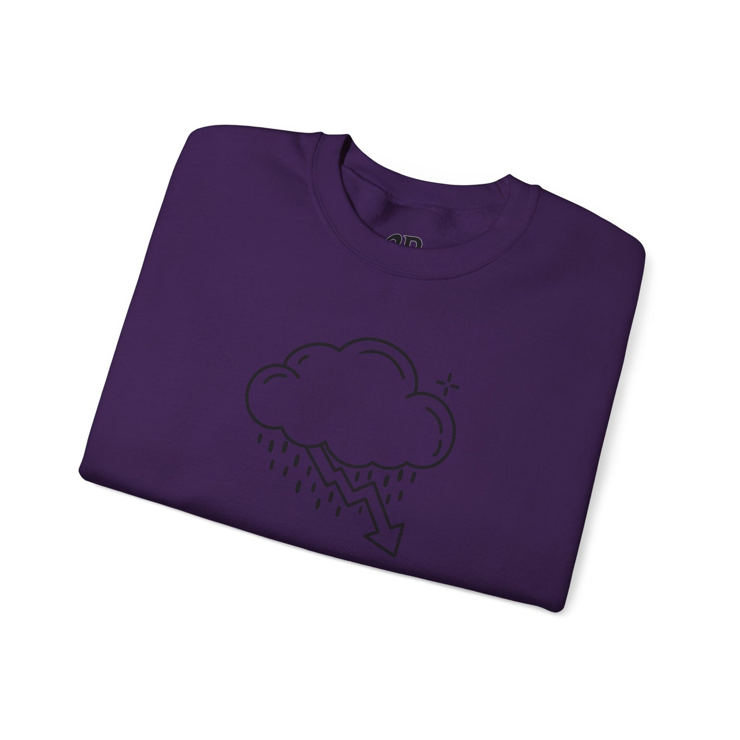 Black Crash Cloud Crewneck (8 Colors)