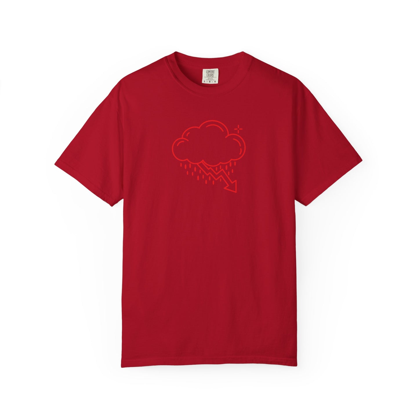 Red Crash Cloud Tee (7 Colors)