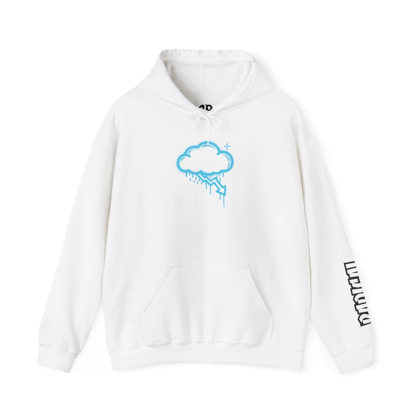 RADICAL Blue Graffiti Crash Cloud Hoodie (7 Colors)