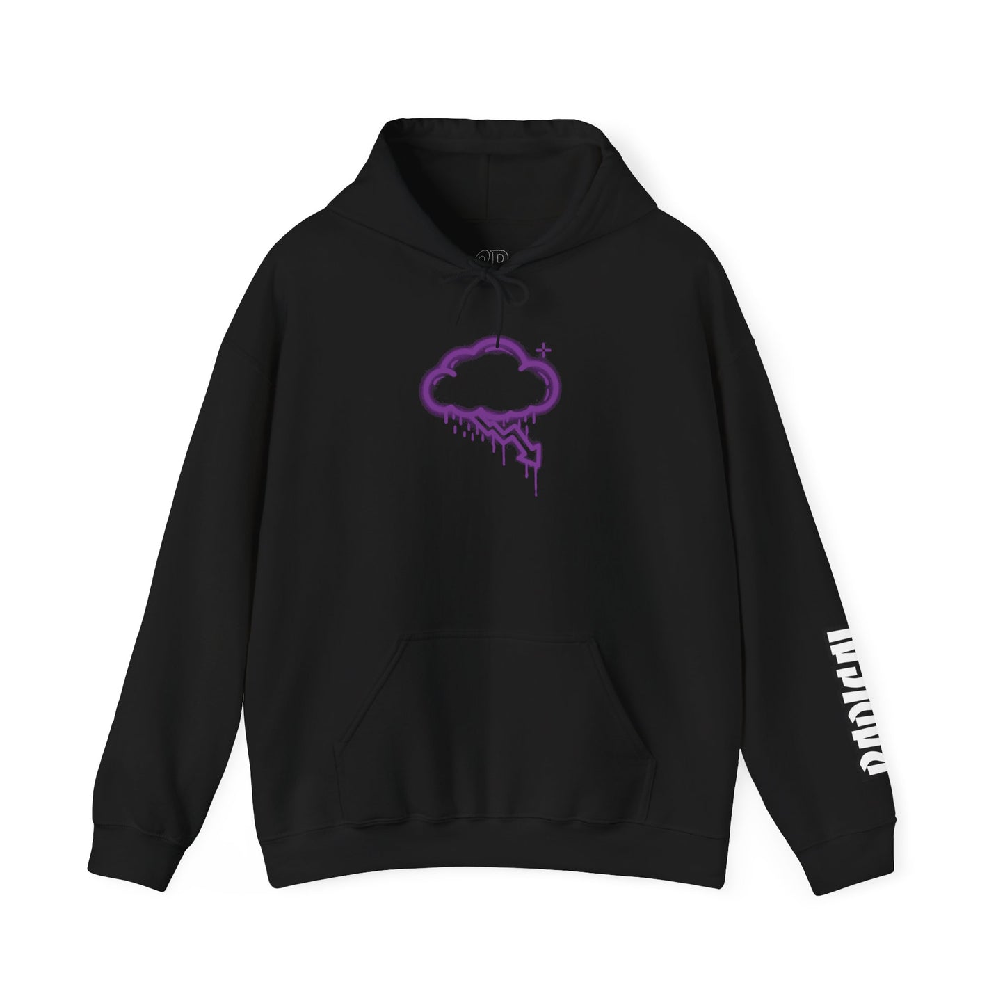 RADICAL Purple Graffiti Crash Cloud Hoodie (7 Colors)