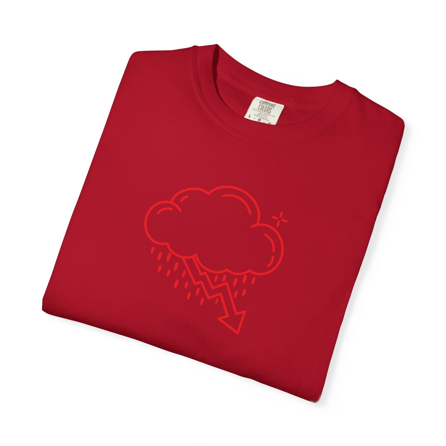 Red Crash Cloud Tee (7 Colors)