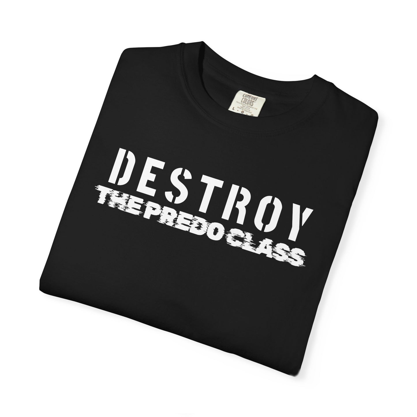 DESTROY THE PREDO CLASS tee