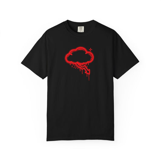 Red Graffiti Crash Cloud Tee (7 Colors)