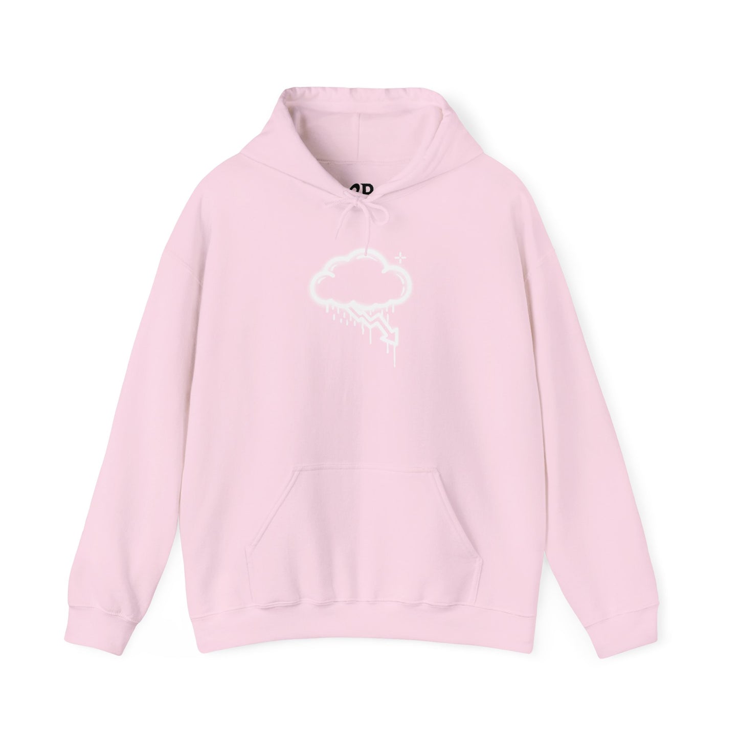White Graffiti Crash Cloud Hoodies (8 colors)