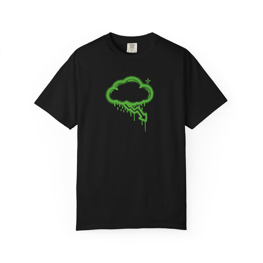 Green Graffiti Crash Cloud Tee (6 Colors)