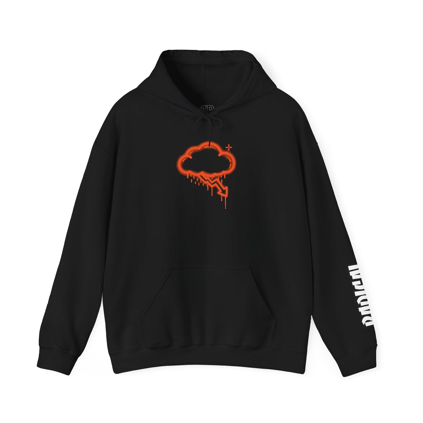 RADICAL Orange Graffiti Crash Cloud Hoodie (6 Colors)