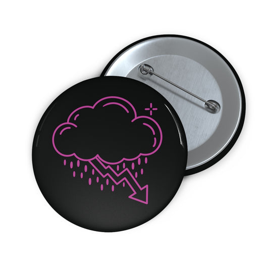 Pink Crash Cloud Pin