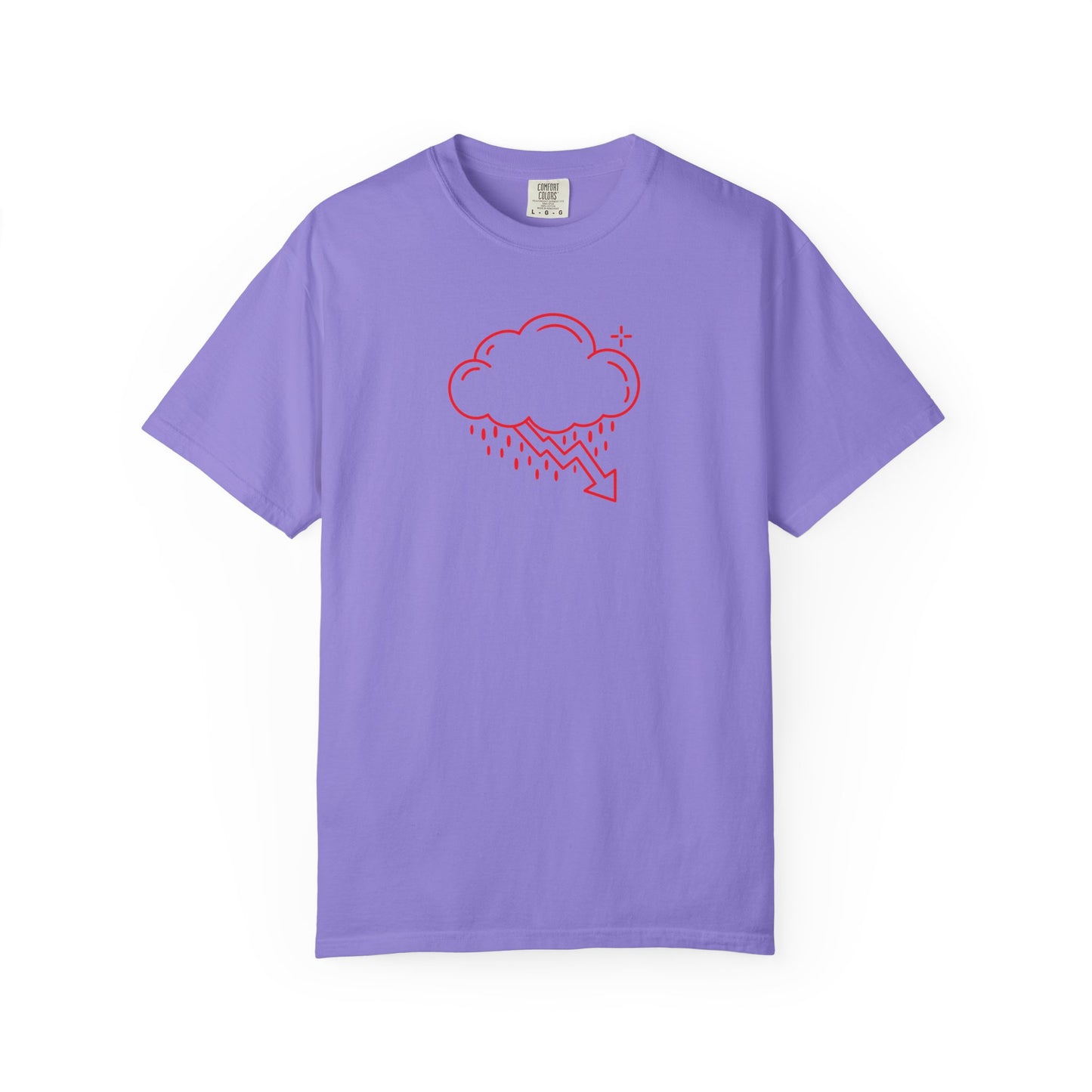 Red Crash Cloud Tee (7 Colors)