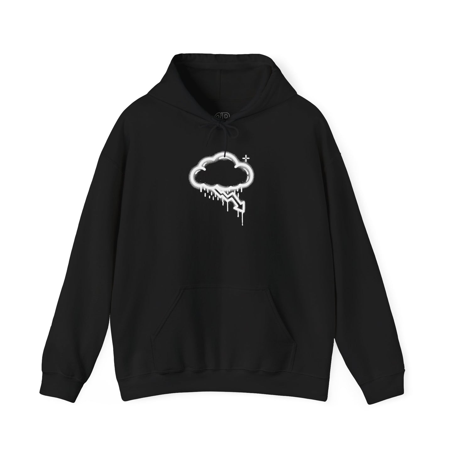 White Graffiti Crash Cloud Hoodies (8 colors)