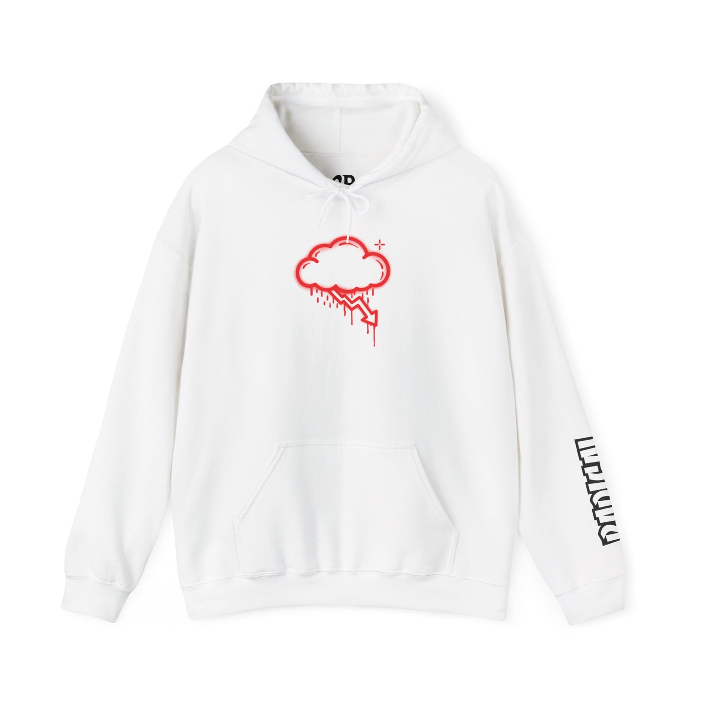 RADICAL Red Graffiti Crash Cloud Hoodie (6 Colors)