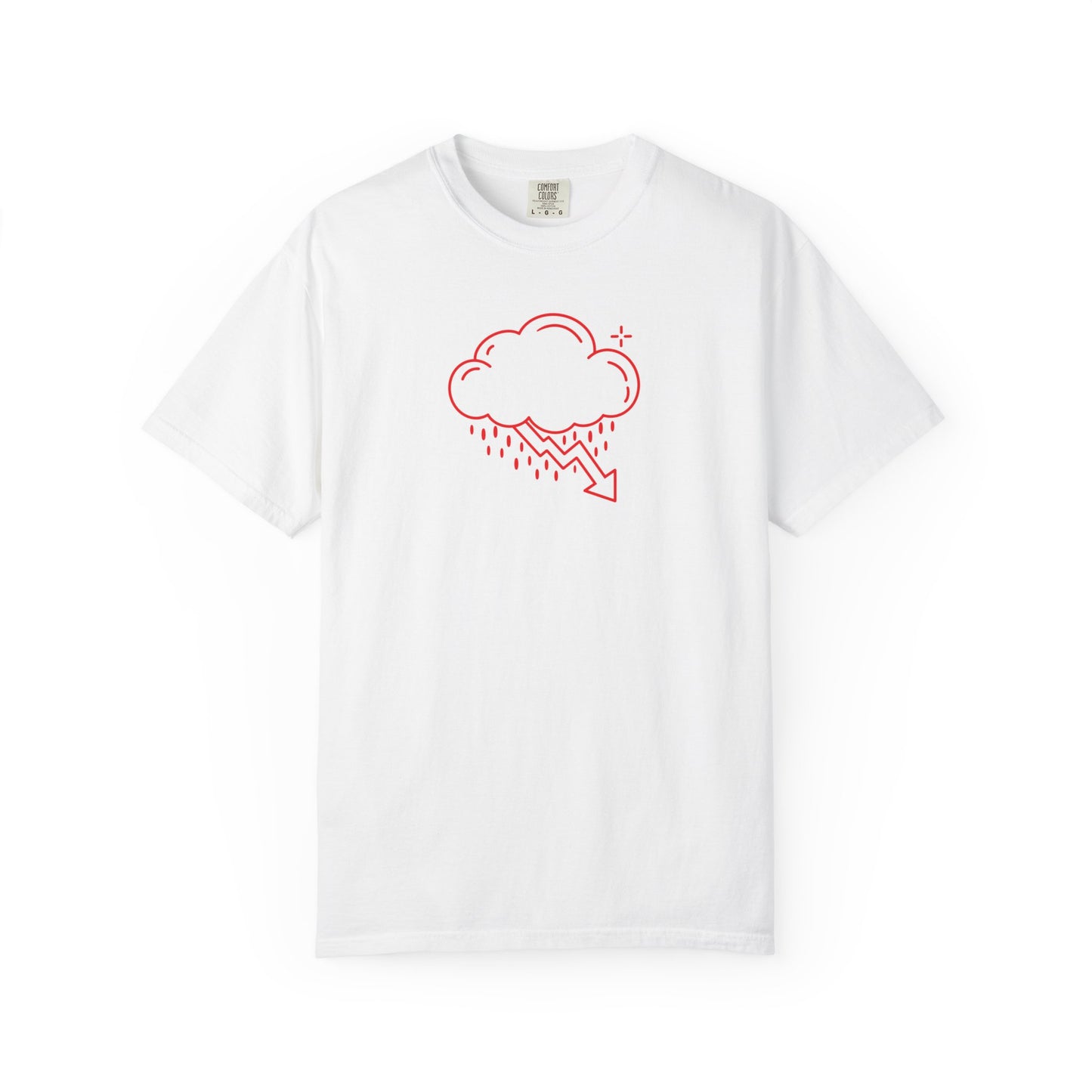 Red Crash Cloud Tee (7 Colors)