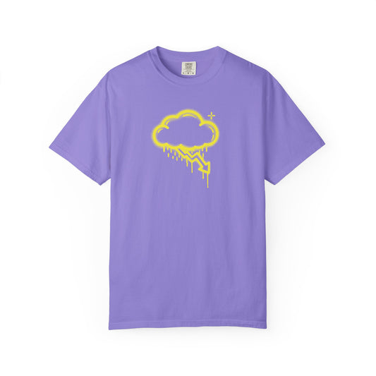 Yellow Graffiti Crash Cloud Tee (7 Colors)