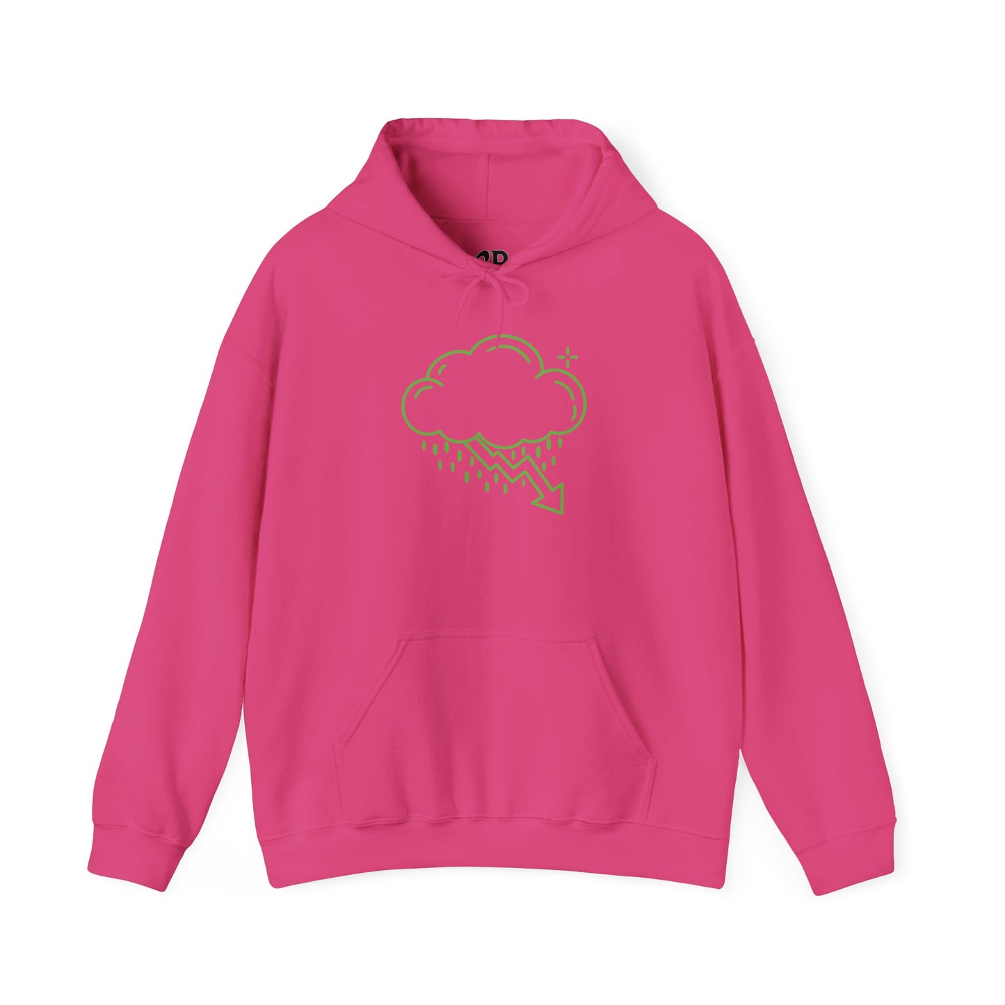 Green Crash Cloud Hoodie (9 Colors)