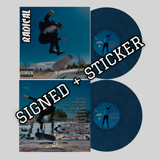 (signed + sticker) RADICAL Album VINYL